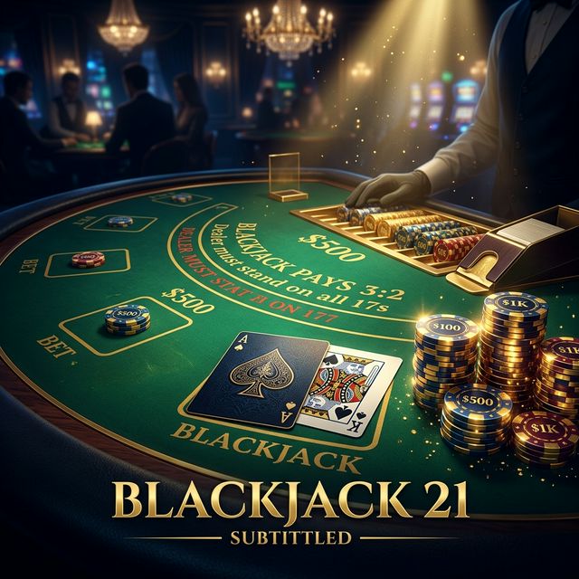 Classic Blackjack table game