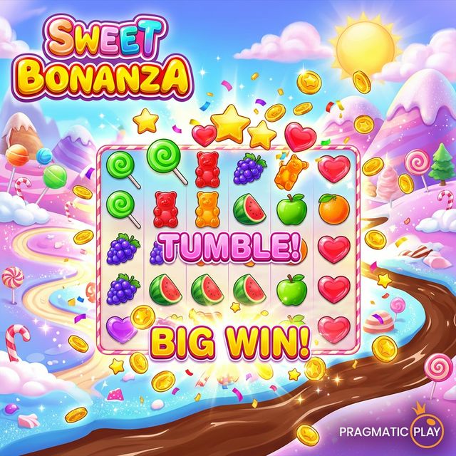 Sweet Bonanza candy slot by Pragmatic Play